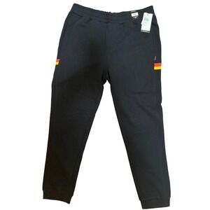 Rip Curl Mens Surf Revival Trackpant Black Straight Fit Joggers XL 007MPA